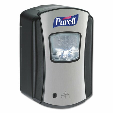PURELL LTX-7 Dispenser, 700 mL, 5.75 x 4 x 4.88, Chrome/Black, 4PK 1328-04